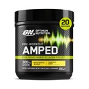 Citrulline, Beta-Alanine, Nootropics 및 300mg의 Caffeine과 함께 최적의 영양 Amped Pre-Workout, 에너지, 열대 모피, 20 서빙 (5 월 Vary 포장)