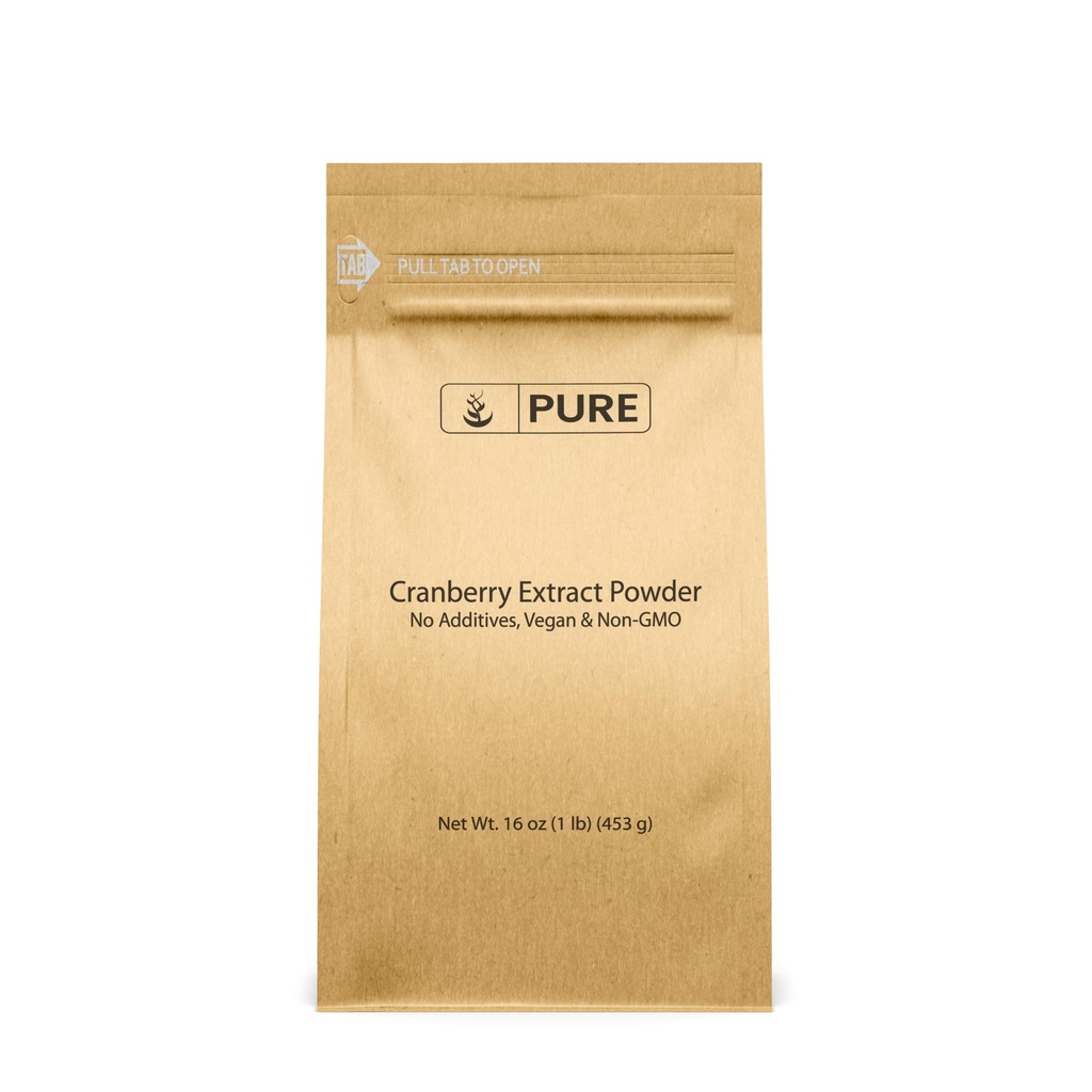PURE ORIGINAL INGREDIENTS 크랜베리 추출물 비 GMO의 초본 보충교재