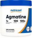Nutricost Agmatine 100 그램 - 순수한 Agmatine 분말 100 서빙 (아그마틴 황산염)