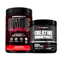 PROSUPPS Hyde Nightmare 강렬한 에너지 전 운동, 혈액 베리 및 Creatine 300 번들