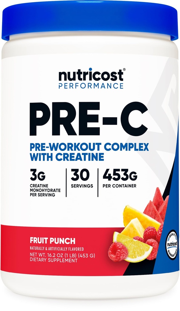 Creatine (Fruit Punch | 30 서빙) 분말 - Boost Fintess Routines, 453g