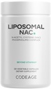 코질 Liposomal NAC 보충교재 - N-Acetyl L-Cysteine 아미노산 - 2 달 공급 - 자유로운 모양 NAC - Phospholipid Complex - Vegan, 비 GMO, 글루텐 자유로운, 낙농장 자유로운 - 120의 캡슐
