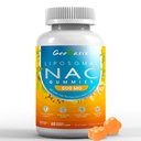 Liposomal NAC Gummies 600mg의 아이들 & 성인을 위한 N 아세틸 Cysteine 보충교재, 거위, 빙어, 까만 고추, 면역, 간결 & 렁 지원, 산화 방지제, 설탕 자유로운 파인애플 풍미, 60 조사
