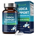 TUDCA 1200mg – 순수한 Tauroursodeoxycholic 산성 보충교재, 삼비 (60 일 공급), 비 GMO, 글루텐 자유로운 (120 조사)에 쉬운 120 Vegan 캡슐