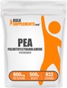 BulkSupplements.com Palmitoylethanolamide 분말 - 완두, Immmune 지원을위한 Palmitoylethanolamide - 글루텐 무료, 봉사 당 600mg, 500g (1.1 파운드) (팩 1)