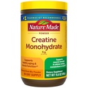 Nature Made Micronized Creatine Monohydrate Powder 5g, Unflavored Drink Mix Powder, 근육 지원, 450g, 90 일 공급
