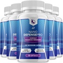 Nano Defense Pro Probiotic 보충교재 - 건강한 못 지원 캡슐을 위한 NanoDefense 직업적인 진보된 공식 최대 힘 남자 여자 (5 팩 - 300의 캡슐)