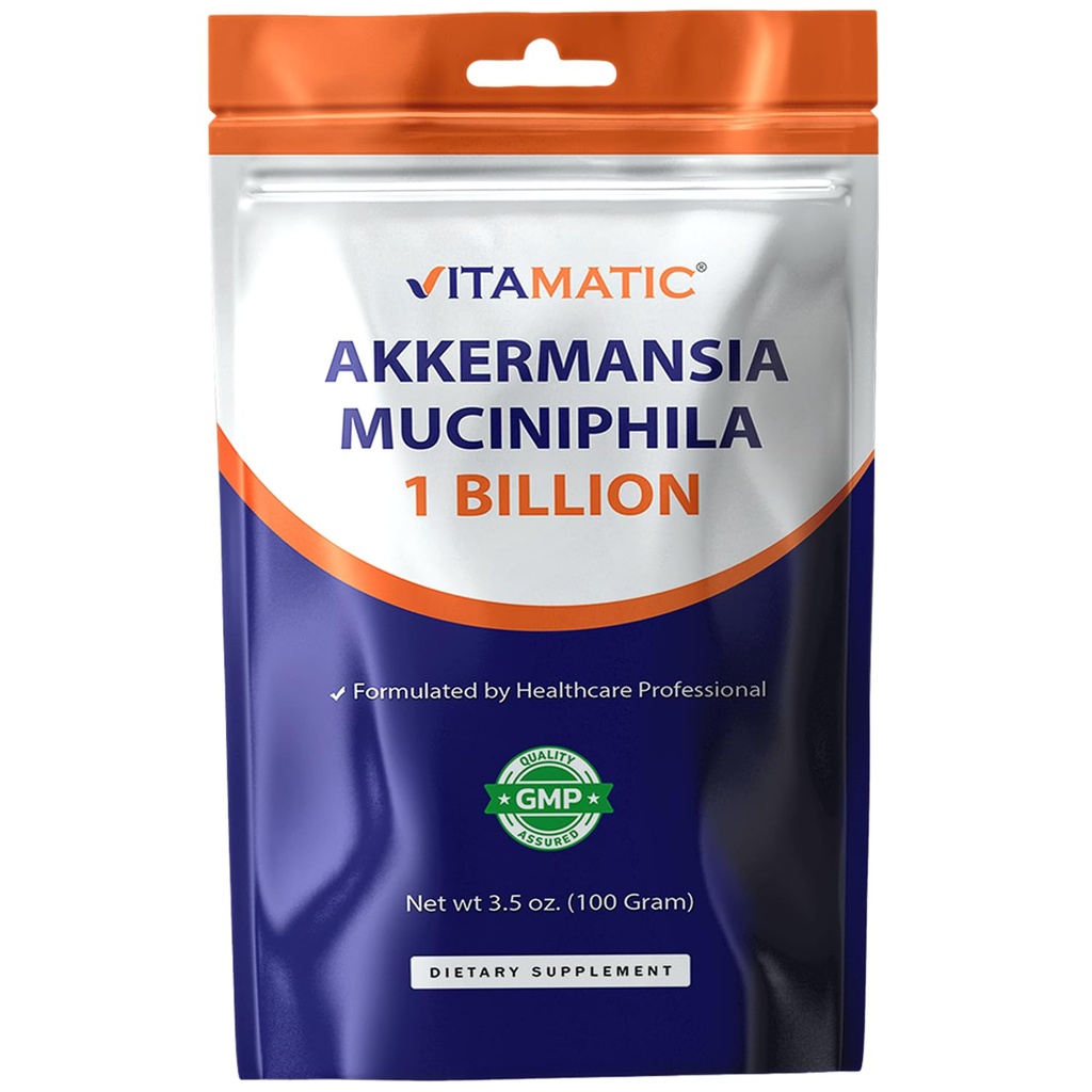 Vitamatic Akkermansia Muciniphila Gut 건강 - 100 그램 분말