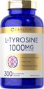 Carlyle L 티로신 캡슐 1000mg | 300 개 | 치료 급료 | 남자와 여자를 위한 | 비 GMO & 글루텐 무료 보충교재