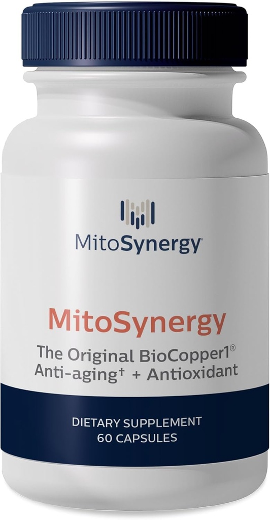 Original BioCopper1 (Cunermuspir) - CoQ10와 d-ribose를 가진 BioAvailable 구리 MultiVitamin NAD+ Mitochondrial ATP 에너지 두뇌 및 관절 건강 지원