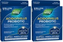 Nature's Way Acidophilus Probiotic Pearls, Digestive Balance & Gut Health,Reduce Occasional Constipation 및 Bloating*, 1 억 문화, 30 Softgels, (2의 포장) 지원