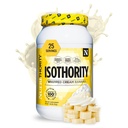 Isothority Whey Protein Isolate, Whipped 크림 바나나나, 2 lb - 매우 흡수성 분지 체인 아미노산 (BCAA) 25g Protein Per 서빙 당 분말, 낮은 캐비 - 근육 및 가속 회복