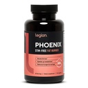LEGION Phoenix Thermogenic 지방 버너 및 체중 감소 알약 - 30 서빙, 90 캡슐 (카페 무료)