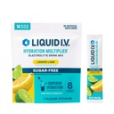 액체 I.V. Hydration Multiplier Sugar-Free - Lemon Lime | 전자 분말 음료 믹스 | 1 팩 (14 인분)
