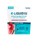 액체 I.V.® Hydration Multiplier Sugar-Free - Strawberry Watermelon | Electrolyte Powder Drink Mix | 1 팩 (14 인분)