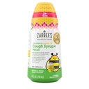 Zarbee's Children's Honey Cough Syrup + Mucus Daytime for Kids 2 + Dark Honey, Ivy Leaf, 아연 및 Elderberry, #1 Pediatrician 추천, 마약 및 알코올 무료, 혼합 Berry 맛, 4 fl. oz