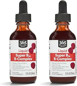 전체 식품 시장의 365, 비타민 B 복합체 글리, 2 Fl Oz (팩 2)