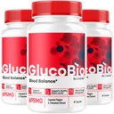 (3 팩) GlucoBio 캡슐 - 공식 Gluco 바이오 지원 알약, 전반적인 균형, GlucoBio 알약, GlucoBio 보충교재, Glucovio 리뷰, 3 개월 동안 90 캡슐