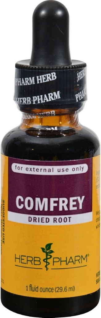허브 Pharm 인증 유기 Comfrey 액체 추출 - 1 Ounce (DCOMF0)