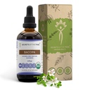 Bacopa USDA Organic | 알코올 무료 추출물, 고순도 초본 드롭, Relaxation, Positive Cognitive Effect | 100 % 인증 유기농 Bacopa (Bacopa Monnieri) 건조 허브 4 oz