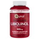Qunol 메가 Ubiquinol 100mg CoQ10의 우량한 흡수, 특허가 주어진 물 및 뚱뚱한 수용성 심장 Q10의 Antioxidant 심장 건강, 100 조사 Softgels를 위한 자연적인 보충교재 모양.