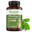 B'LEAF NATURE Organic Moringa 캡슐 1000mg, 90 카운트 - 면역 지원, 에너지 및 균형을위한 유기 Olefeira 분말을 가진 Moringa 캡슐 - 채식주의자, 매일 웰빙을위한 비 GMO 보충제