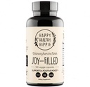 Joy-Filled Mood Support Supplement - 7 허브 Complex w / St. Johns Worts (120 Ct) | Rhodiola Rosea, Eleuthero의 스트레스 완화 보충 | Calm The Mind & Body | 100 % Plant-Based Happy Pills