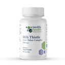 밀크 이틀 간부 Detox Complex – 심황, 다 델리온, 베레, 피로로로토리, 블랙퍼 - 단계 I & II Detox – 60 캡슐 – 비 GMO