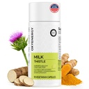 OxyEnergy Liver Cleanse Detox & Repair Supplement with 80% 우유 이틀, 심황, Inositol & Pueraria, 지원 간 건강, 비 GMO, 글루텐 프리, 90 채식 캡슐, 미국에서 만든
