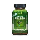 Irwin Naturals Milk Thistle Triple-Detox - 고급 Liver & Detox 지원, 60 액체 Softgels