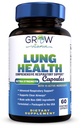 비타민 Lung 건강, 호흡 지원 보충교재, Lung 건강 여분 힘 지원, 비타민 C를 가진 Lung Cleanse 공식은 기관 체계, 숨구멍 명확한 기도 - 60의 캡슐을 지원합니다