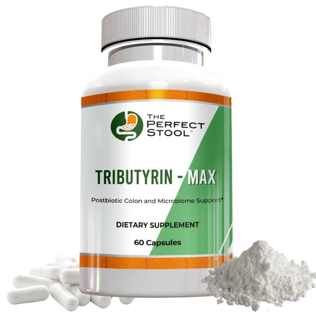 Tributyrin-최대 Postbiotic Butyrate 보충교재; , 가스 및 누설 Gut 지원; 완벽한, 청결한 닦음 부대; 750 mg Enteric 캡슐; 3rd 당에 의하여 시험되는 글루텐/Dairy 자유로운