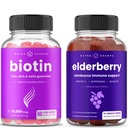 NutraChamps Biotin Gummies 및 Elderberry Gummies 번들