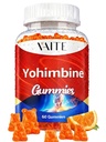 VAITE Yohimbine HCl 거미 15mg - 설탕 자유로운, 남자와 여자를 위한 비 GMO 에너지 & 내구시간 지원, 산화제, Yohimbe 껍질 추출물, 개량 성과 - 지원 에너지 생산 - 60 Gummies