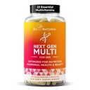 다음 여성을위한 Gen Multivitamin - 면역, 아름다움, 두뇌, 에너지, 뼈와 심장을위한 22 최적화 비타민 - 비타민 C, D, E, K, 철, B6 및 DHA - 60 채식 소프트 캡슐 (5 월 채식)
