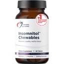 건강 Insomnitol Chewables를 위한 디자인 - Chewable Melatonin - 200mg L-Theanine, 5-HTP, 비타민 B6 + Inositol - Delicious 레몬 맛 있는 보충교재 - Vegan (60의 정제)
