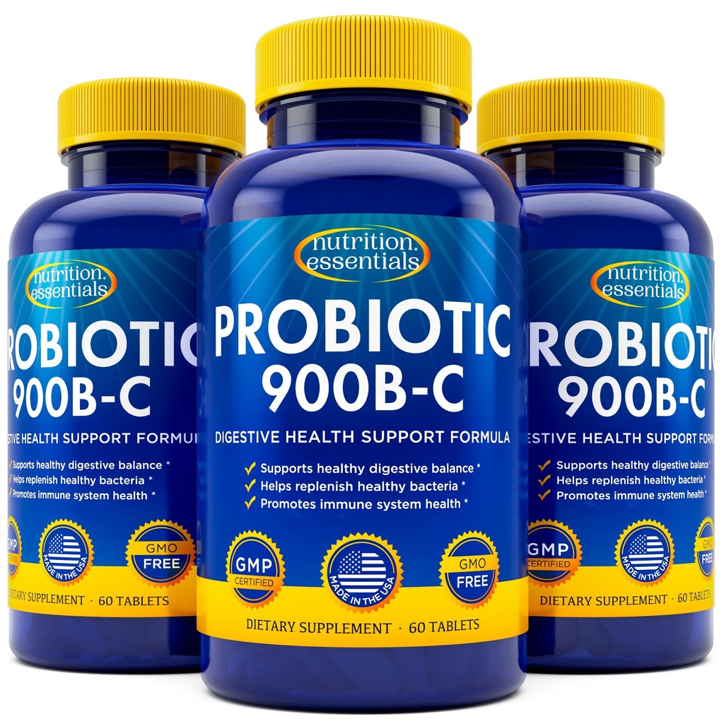 자연적인 Lactase 효소 & 소화 건강을 위한 Prebiotic 섬유를 가진 여자와 남자를 위한 필수 Probiotics - 80percent + 강한 보충교재 Gut 건강 지원을 위한 - 3개의 조사 60의 정제