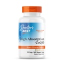 BioPerine 보충교재를 가진 의사의 제일 높은 흡수 CoQ10 - 심장 건강 & 산화를 억제하는 지원을 위한 Coenzyme Q10 모자, 자연적으로 Fermented CoQ10 - 360 Veg 캡슐