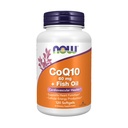 지금 음식 보충교재, CoQ10 Omega 3 물고기 기름, 심장 혈관 건강*, 120 Softgels를 가진 60 mg