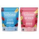 Ultima Replenisher Electrolyte Powder Drink Mix 번들 - 설탕 무료 - 다양성, Gut Health - 20 Stickpacks, 14 Stickpacks - 6 Electrolytes 및 Minerals - Keto Friendly, Vegan, Non-GMO