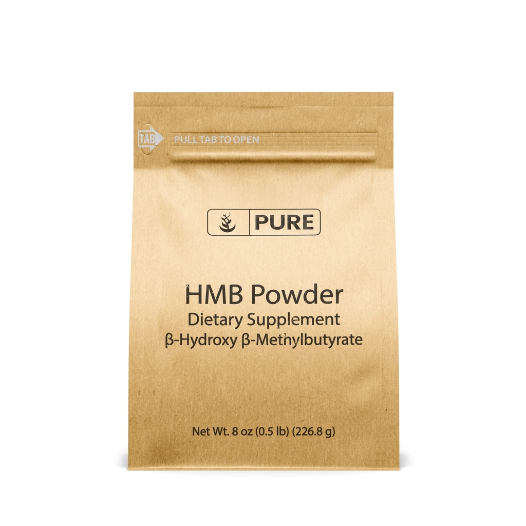 순수한 본래 성분 HMB (8oz) 비 GMO, 글루텐 자유로운, Lab-Verified