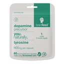 Dopamine 보조제 | 800mg l-tyrosine 보충 | 초점, 에너지, Alertness & Motivation를 위한 자연적인 Dopamine 승압기 | 60의 캡슐 – 1 일 | Dopamine 뇌 음식 보충교재 | 갑상선 지원