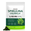 Tiuedu Spirulina Chlorella Softgels 300 캡슐, 1개의 녹색 Nutrient 혼합 Spirulina Chlorella Softgels, 식물 단백질, 비타민, 클로로필, Softgel를 가지고 가기 위하여 쉬운