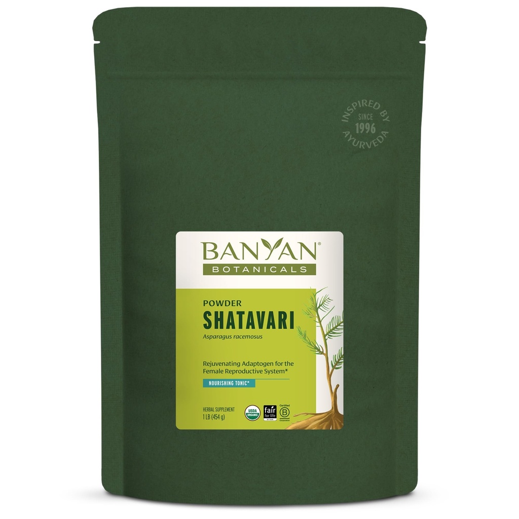 반얀 식물 Shatavari 분말 – 유기 아스파라거스 Racemosus 뿌리 분말 – 건강한 Reproductive System* – 1 lb를 지원하는 강화 Adaptogen Tonic. – 비 GMO 지속 가능한 Sourced Vegan