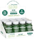 Chloroglow Chlorophyll Shot – Immune Support & Body Cleanse의 유기농 플랜트 기반 그린 애플 음료 – 천연 보충 (12 팩)