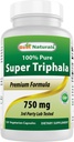제일 자연적인 Triphala 750 mg 120 Vcaps