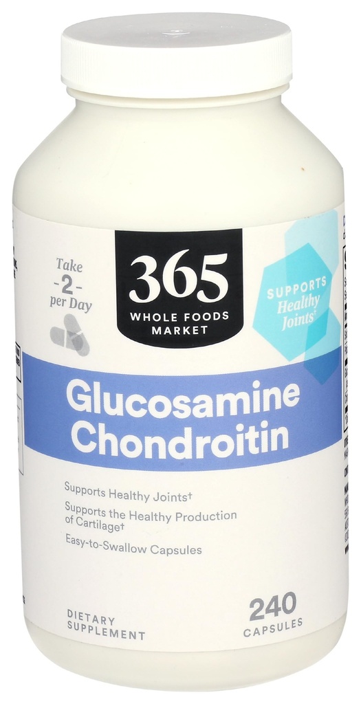 전체 식품 시장의 365, 글루코사민 Chondroitin, 240 조사