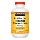 Kirkland 서명 물고기 기름 1000mg, 400 조사