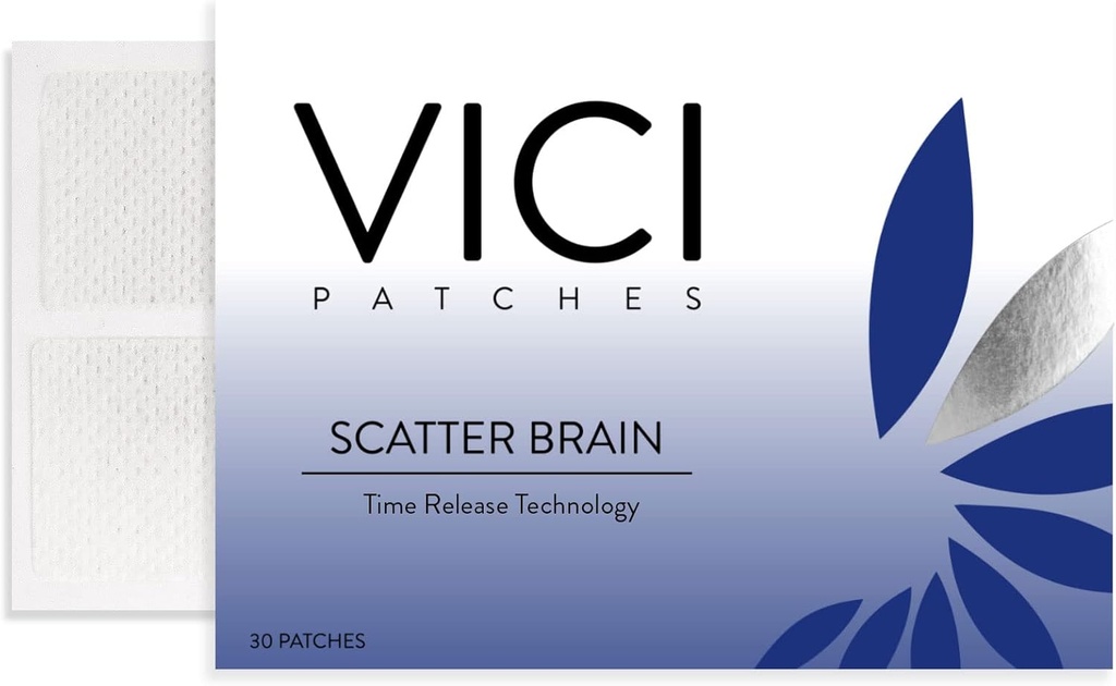 Vici Wellness Scatter 두뇌 (30 패치)