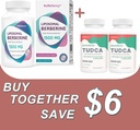 TUDCA Complex 2Pack 및 Liposomal Berberine 1500mg 번들로 건강 최적화